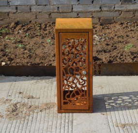 Corten Steel Outdoor Lighting